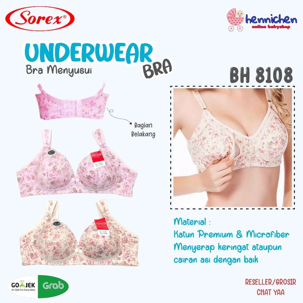 Bra Menyusui SOREX Maternity Bra 8108