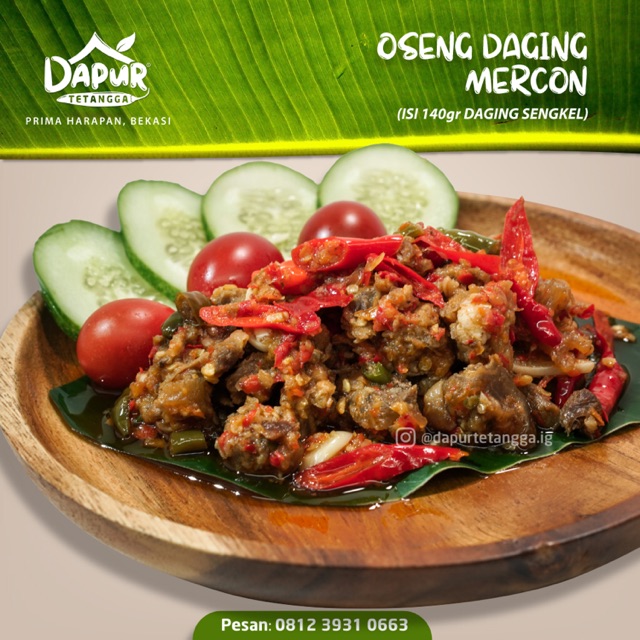 

Oseng daging mercon frozen