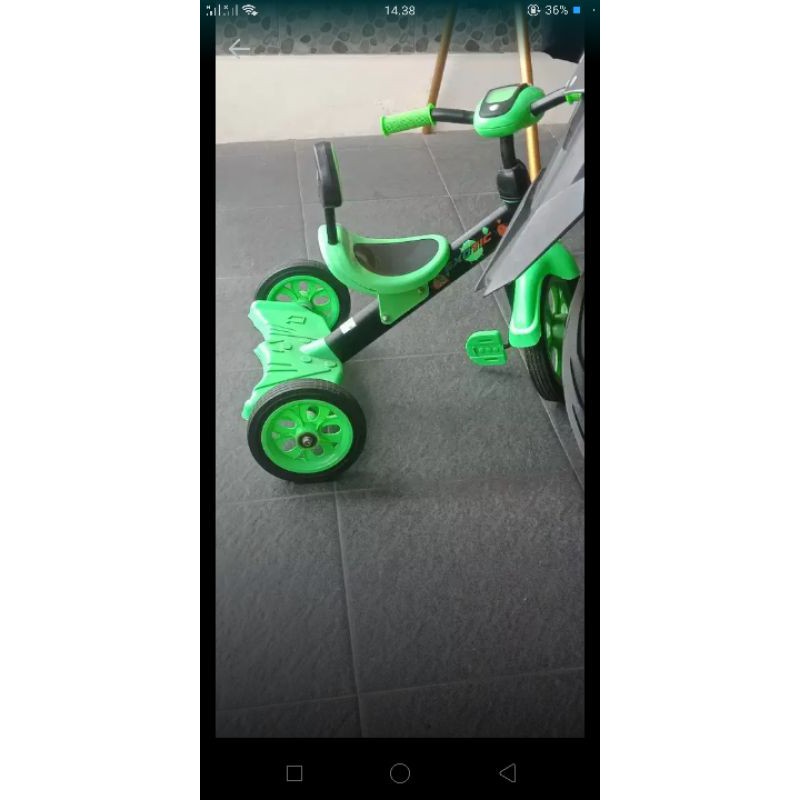 sepeda roda tiga exotic