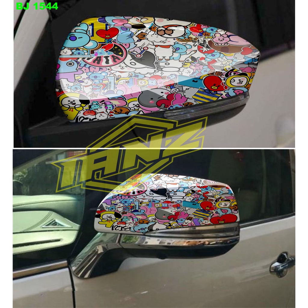 STIKER SPION MOBIL BT21 BTS / STIKER MOBIL / STIKER SPION