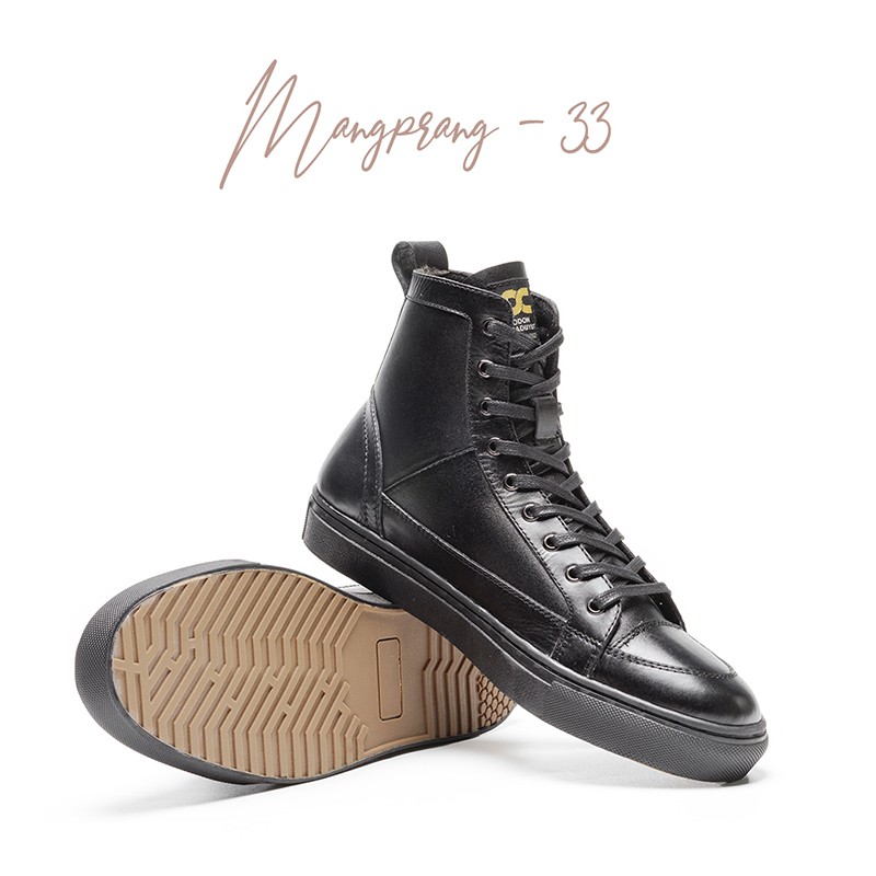 ODONCIBADUYUT OC-SNEAKERS CLASSIC BLACK KASUAL PRIA DEWASA MODEL KEKINIAN