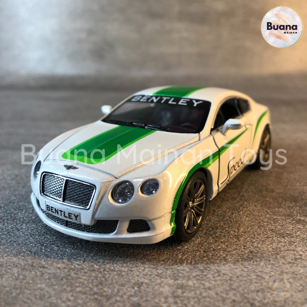 DIECAST KINSMART 2012 BENTLEY CONTINENTAL GT SPEED MOBILAN ANAK Miniatur Sport Car Hobi Koleksi