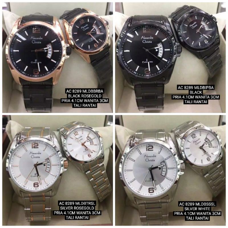 Alexandre Christie Couple AC 8289 AC8289 Original