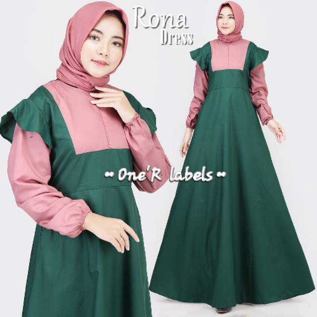 baju gamis one r labels baju muslim murah