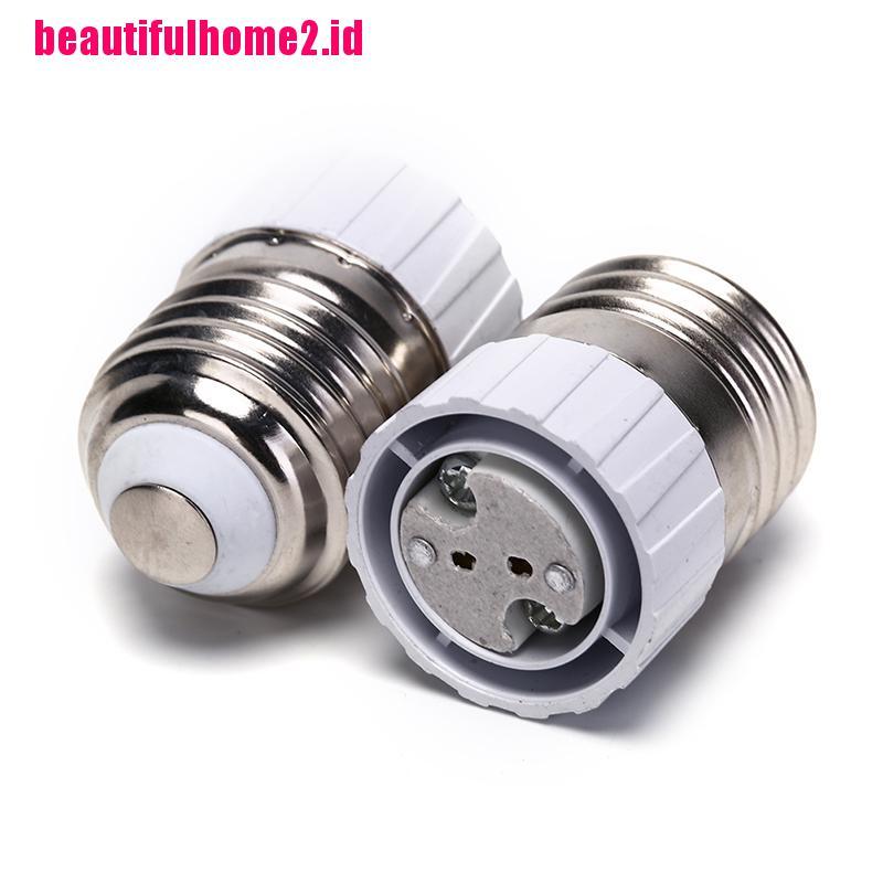 (Bf) Adapter Konverter Dasar Lampu E27 Ke Mr16 E27 Ke Gu5.3 G4