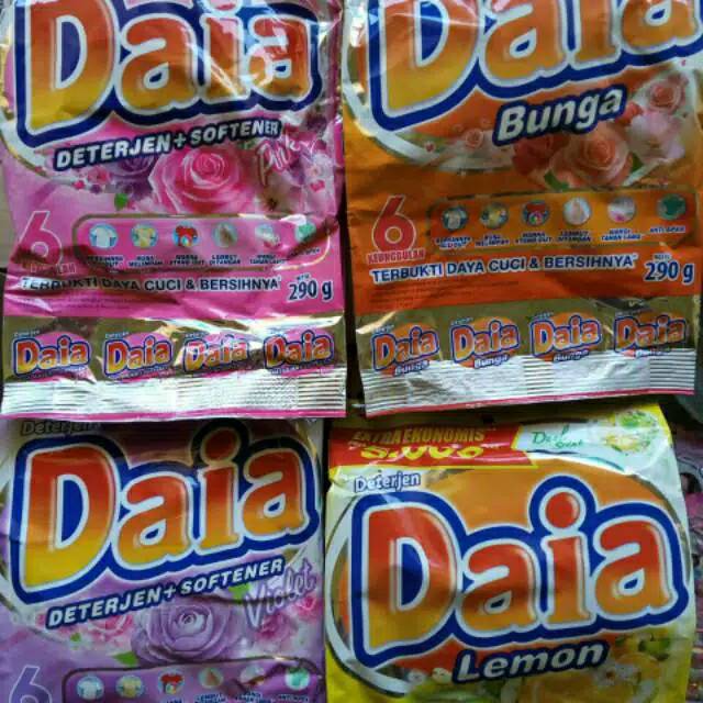 Daia Sabun Detergent Daia 5000an 245gram