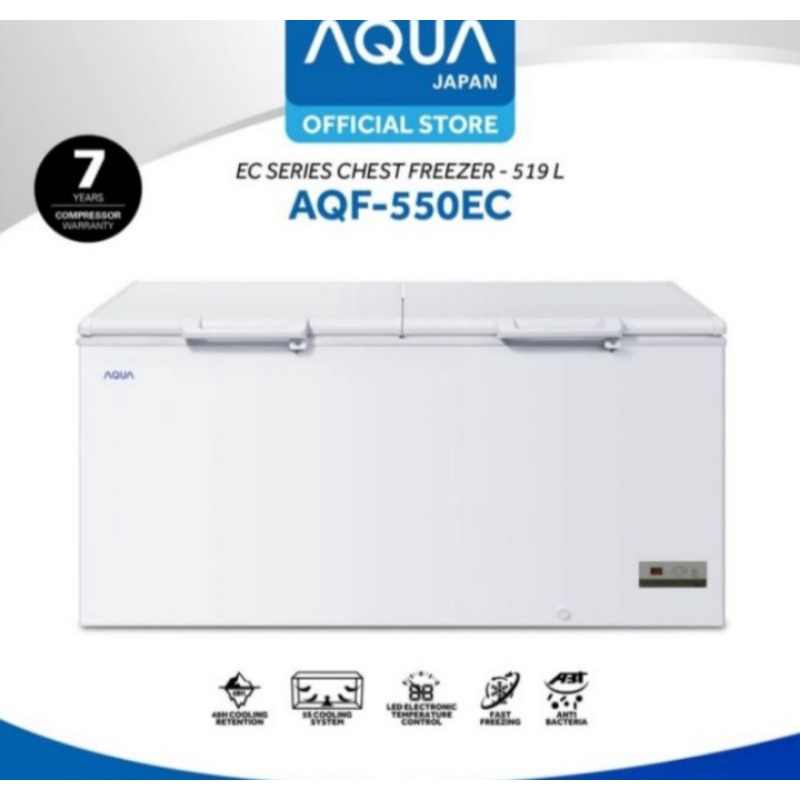 Chest Freezer AQUA Japan AQF-550EC | Cooler box AQF550EC 550 EC 519L