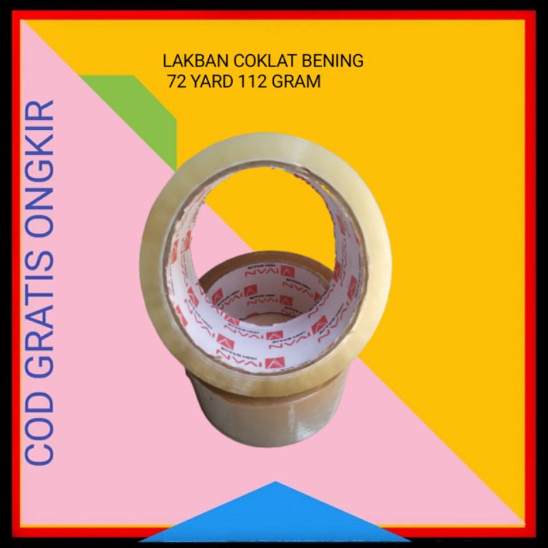 

LAKBAN COKLAT BENING 72 YARD