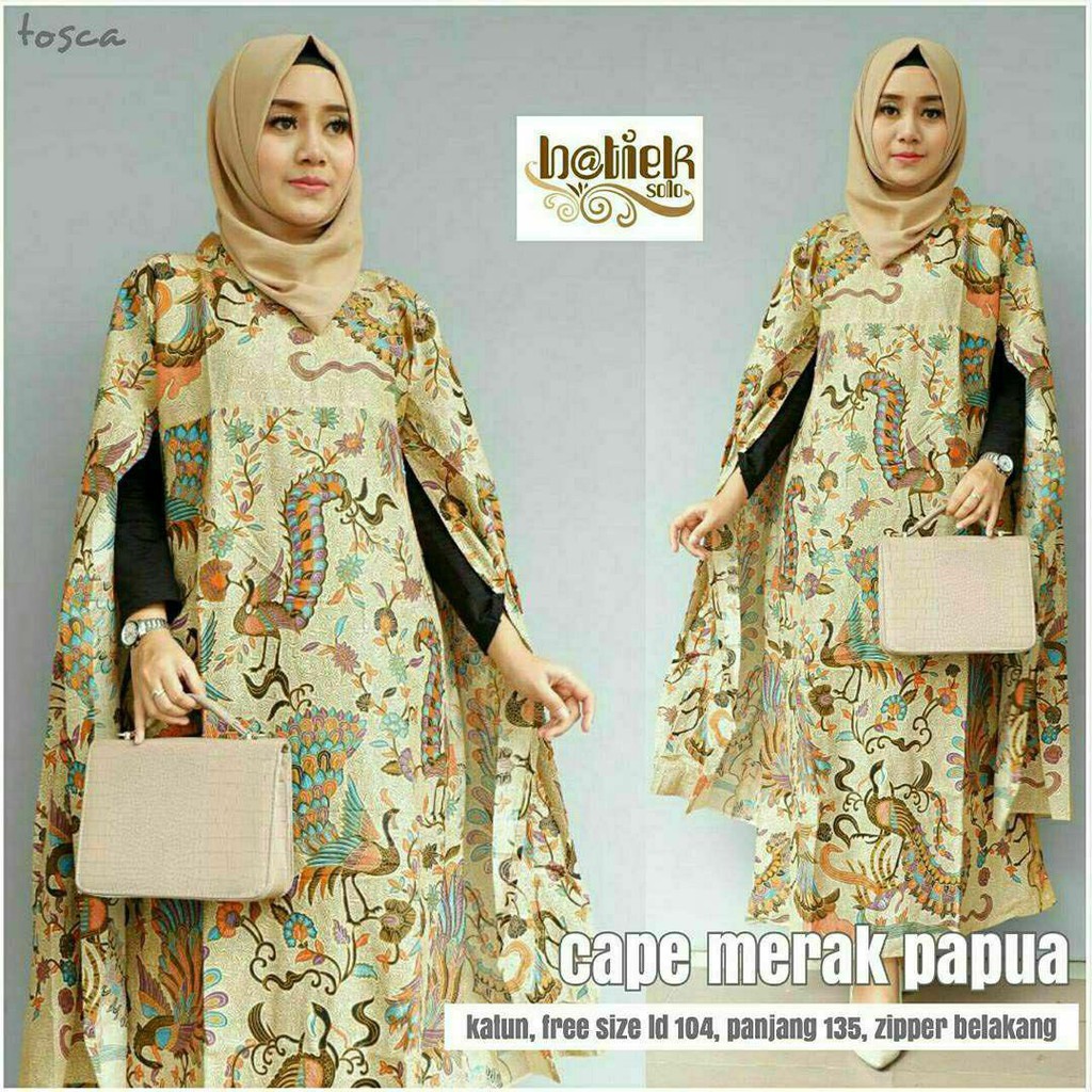 Model Baju Gamis Batik  Papua  Inspirasi