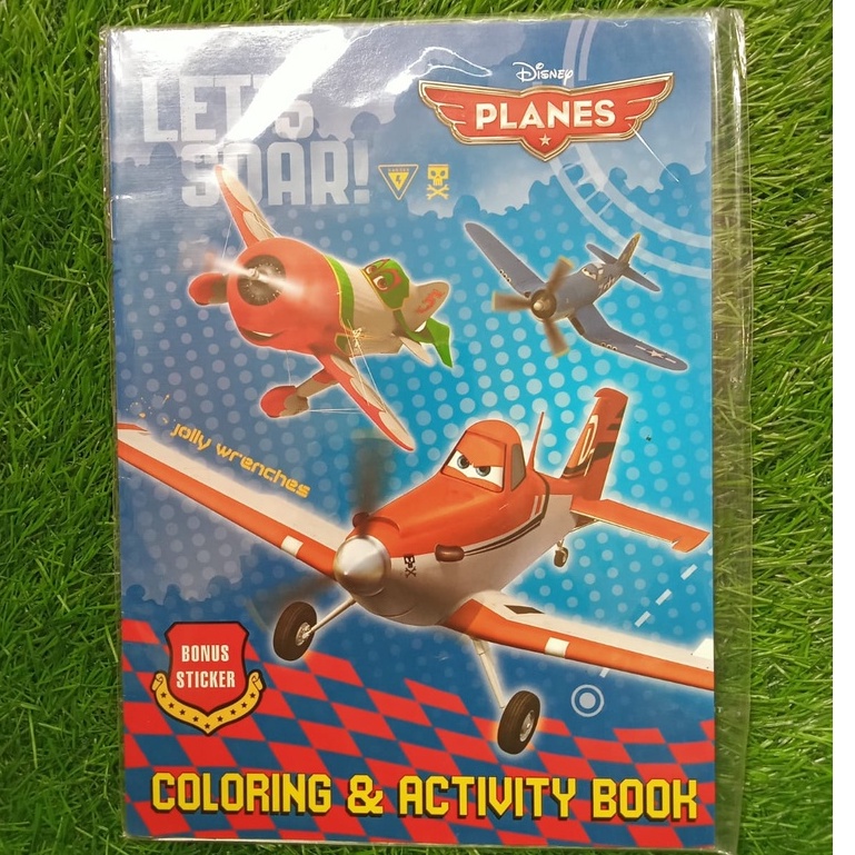 Buku mewarnai Disney Planes