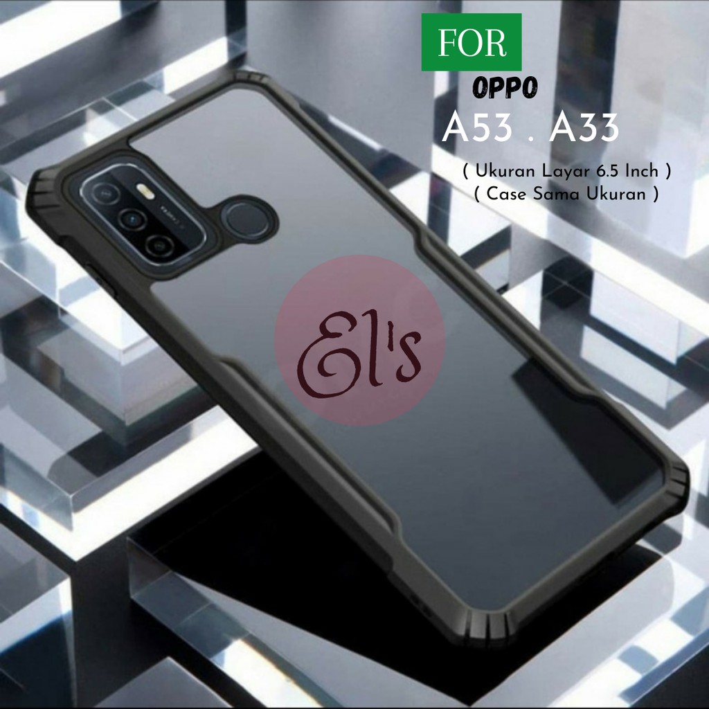 Case Oppo A33 A53 Cover Protective Airbag Bumper Soft Case Transparent