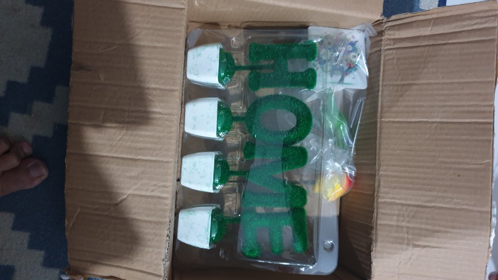 Gantungan Tempel Kaca Home Dekorasi Shabby