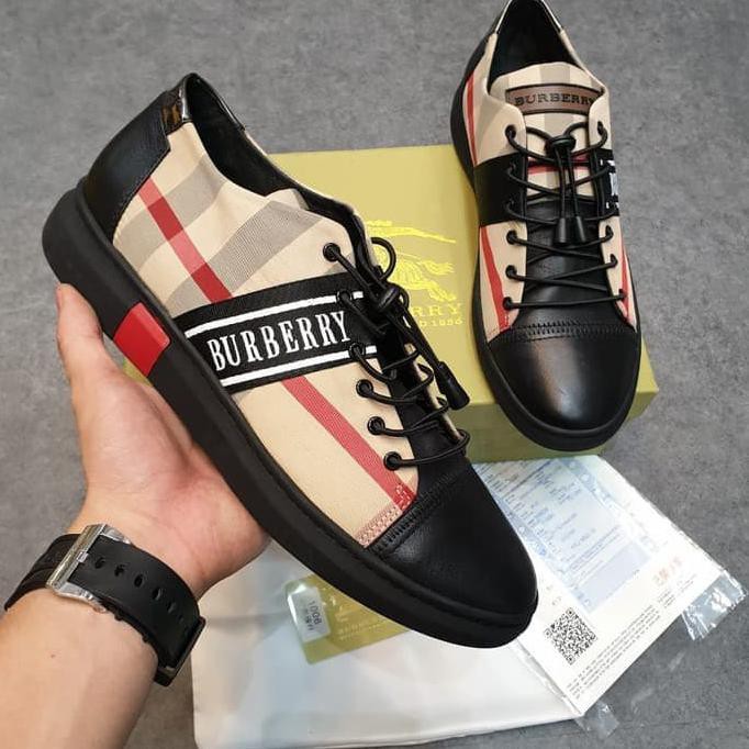 Pengiriman Cepat sepatu pria Burberry mirror Quality/el12 MURAH