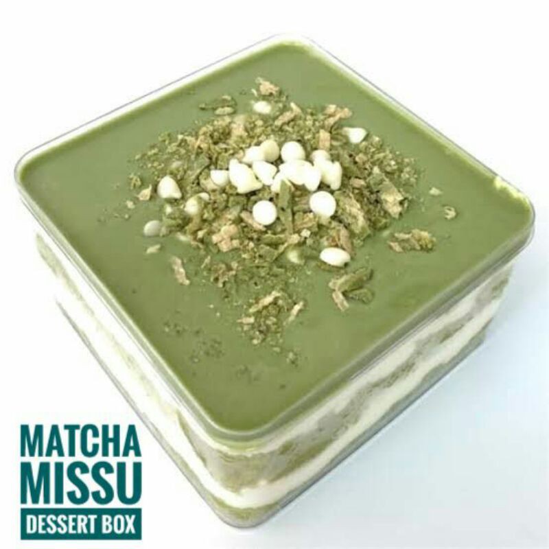 

dessert box matcha missu