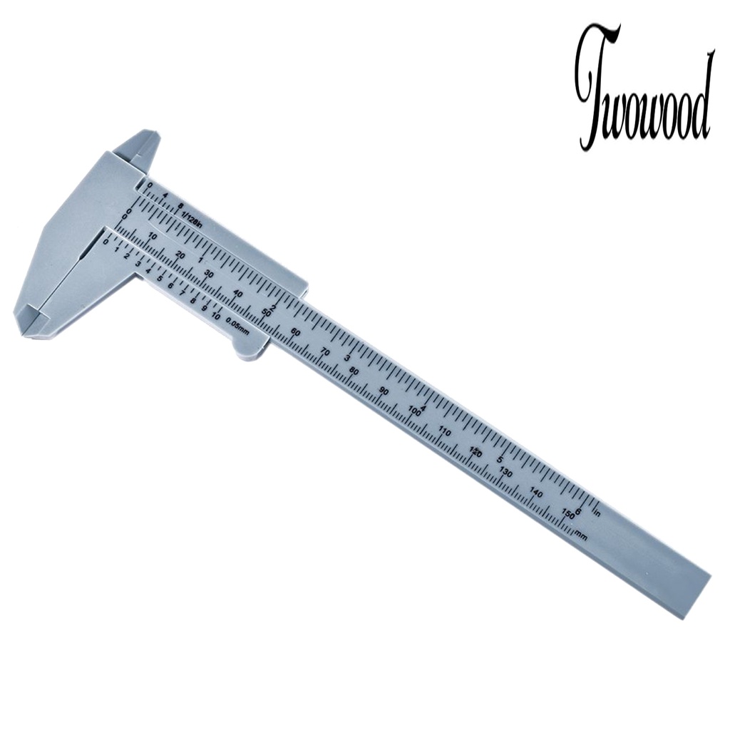 Twowood Jangka Sorong Vernier Caliper Alat Ukur Vernier Caliper Skala Presisi Profesional