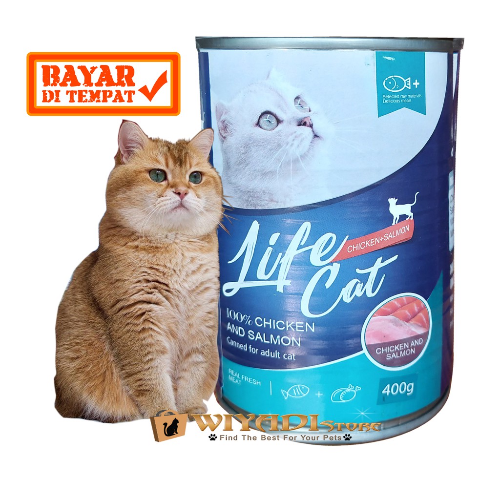 Wet Food Life Cat Kaleng - Makanan Basah Kucing Dewasa Dan Baby Kitten