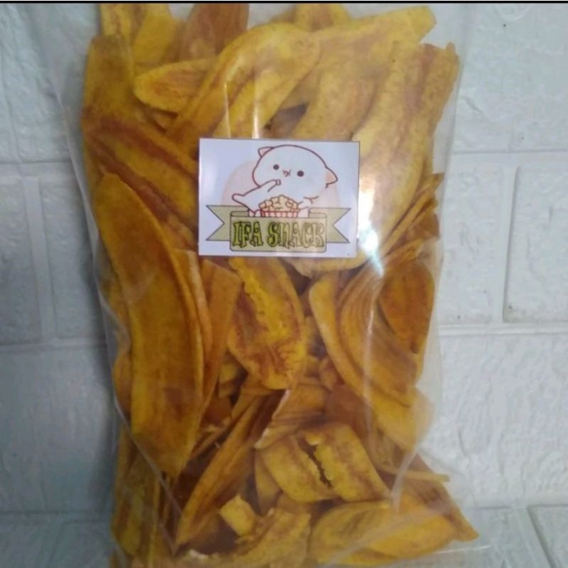 

keripik pisang panjang 250 gr