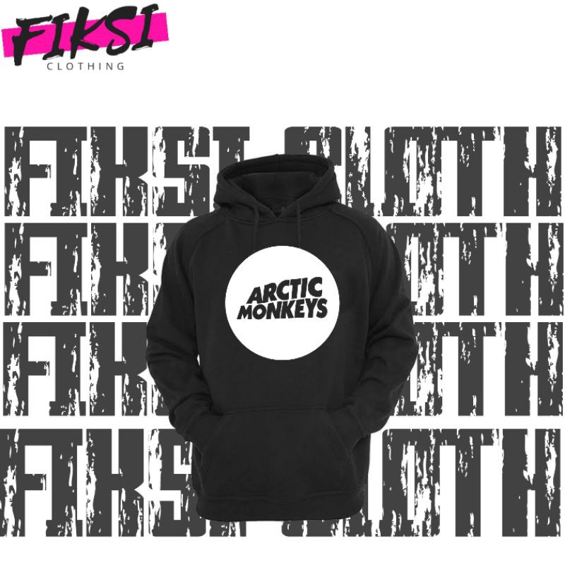 jaket sweater hoodie logo arctic monkeys