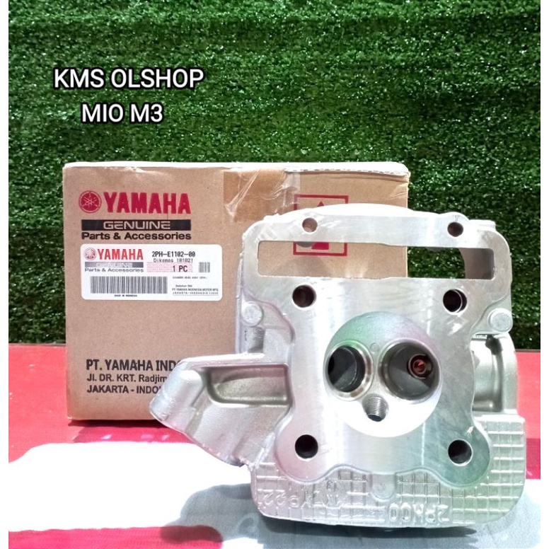 BLOK HEAD MIO M3 2PH-E1102-00 BLOCK CYLINDER HEAD ORIGINAL YAMAHA