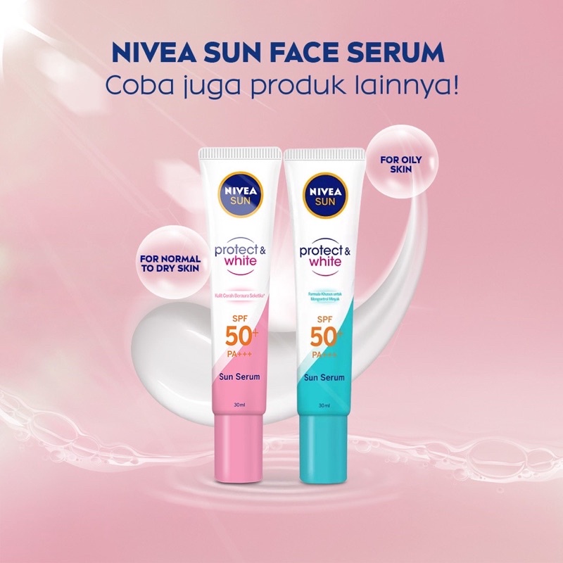 NIVEA Sun Face Protection Serum spf 50 PA+++ / Nivea Sunscreen