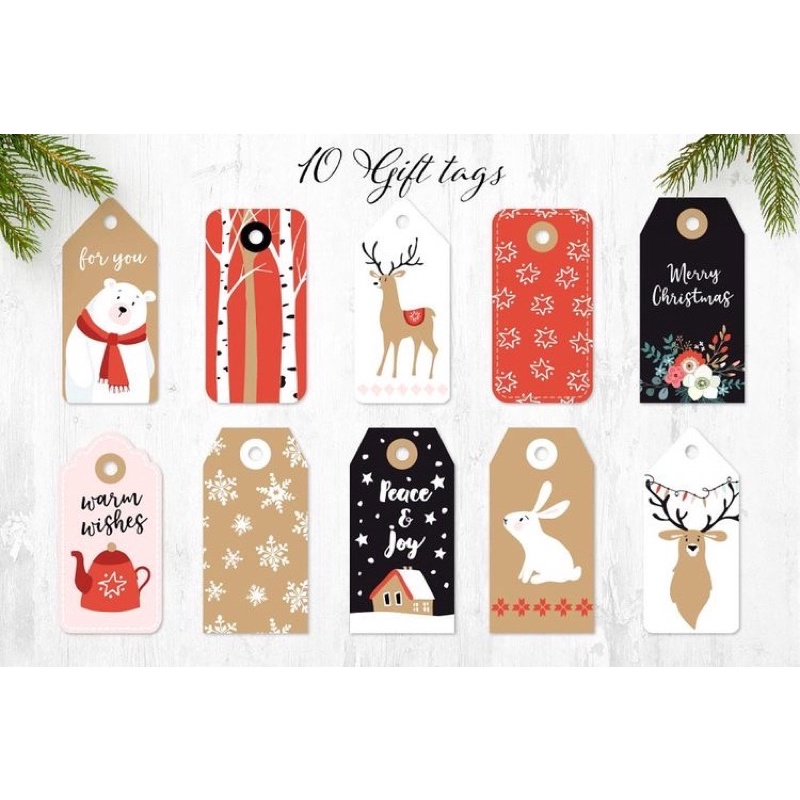 

Christmas Tags/Tag Natal/Hangtag Natal