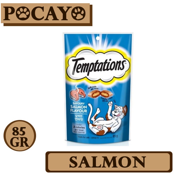 Temptations Salmon 85gr