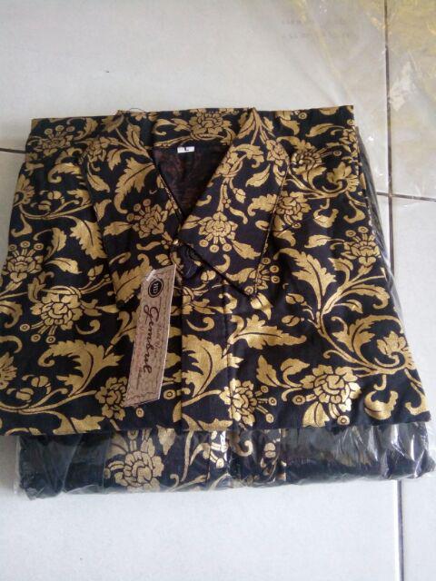 Baju Batik Couple Dan Wanita/sarimbit Gamis Assifa Batik Modern
