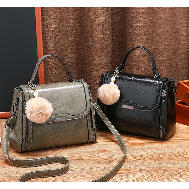 [COD] LB - Hand bag fashion terbaru bonus gantungan cantik / Tas fashion kerja wanita 328