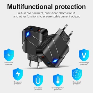5V Casan Adaptor Cas Quick Charge USB Fast Charging 2.1A  3 Port UK 3 Pin Universal iOS Android
