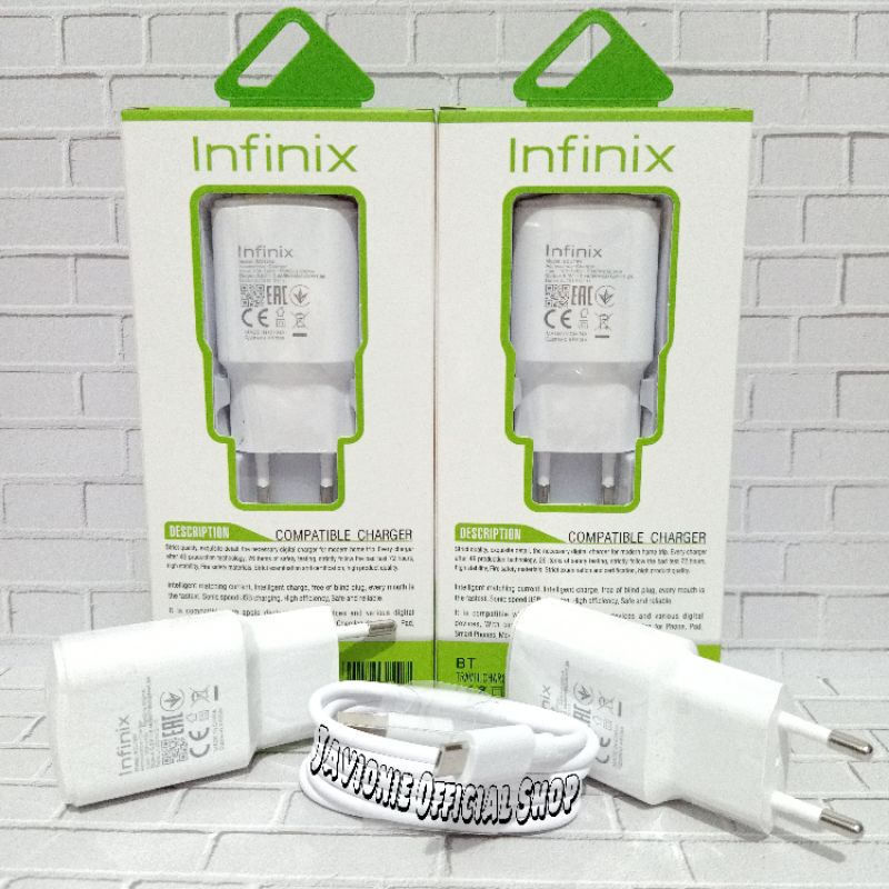 Charger Casan Cas INFINIX ORIGINAL 9V 2A 18W MICRO USB FAST CHARGING