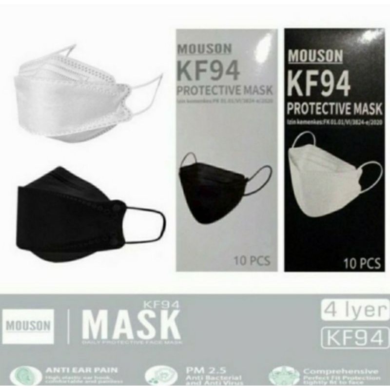 Masker Mouson KF94 4Ply isi 10pcs KF 94 Mask