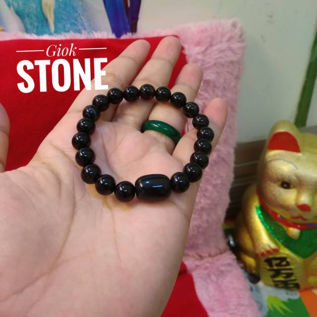 New, black onix natural