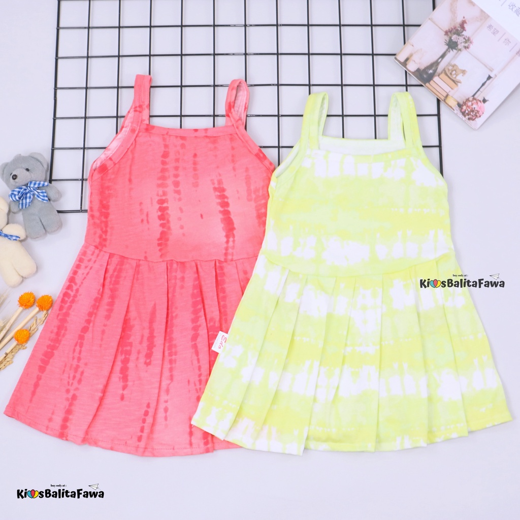 Dress Meymey uk 1-2 Tahun / Anak Perempuan Adem Baju Cewek Dres Daster Murah Branded Yukensi Bayi babycinnamon