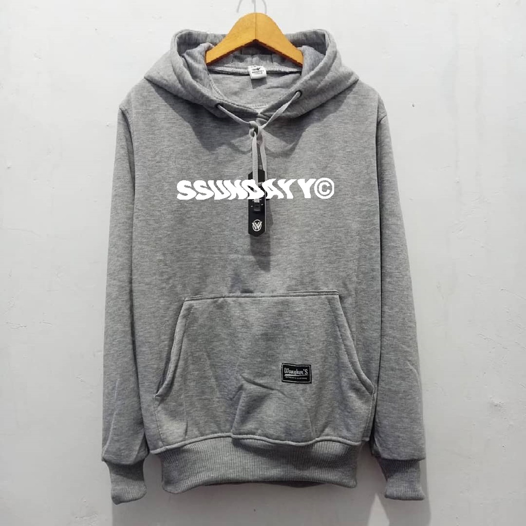 COD TERLARIS HOODIE SABLON SUNDAY SSUNDAYY PREMIUM / PRIA &amp; WANITA / Sweater / Switer / Hoodie Kekinian / Hoodie Hits / Switer Pria/Hoodie Polos/ SIZE S M L XL XXL 2XL XXXL 3XL Termurah Murah Ukuran Big Size Jumbo