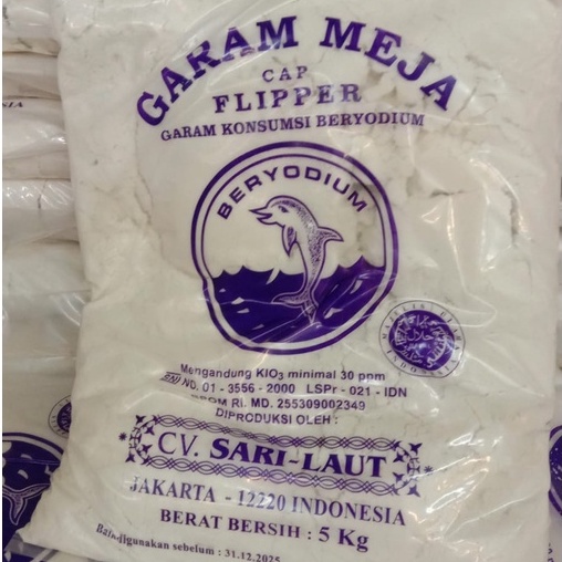 

Garam Meja Cap Flipper 5 kg