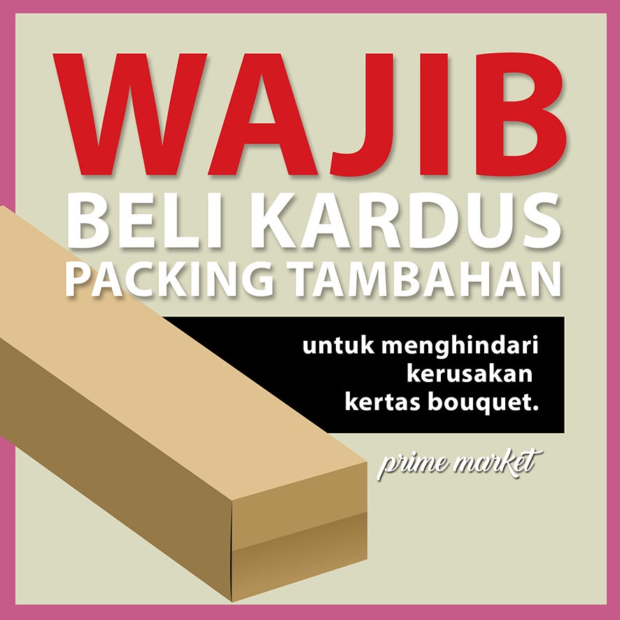 

KHUSUS PEMBELIAN KERTAS BUKET!!! / BOX TAMBAHAN KERTAS BUKET