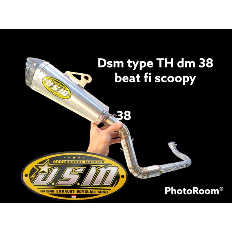 Knalpot Dsm original Beat fi scopy beat carbu dm 38