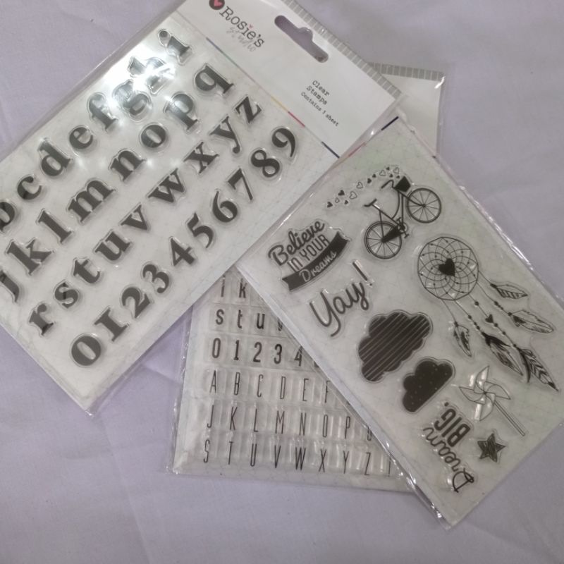 

Clear stamp/ akrilik stamp/ stampel