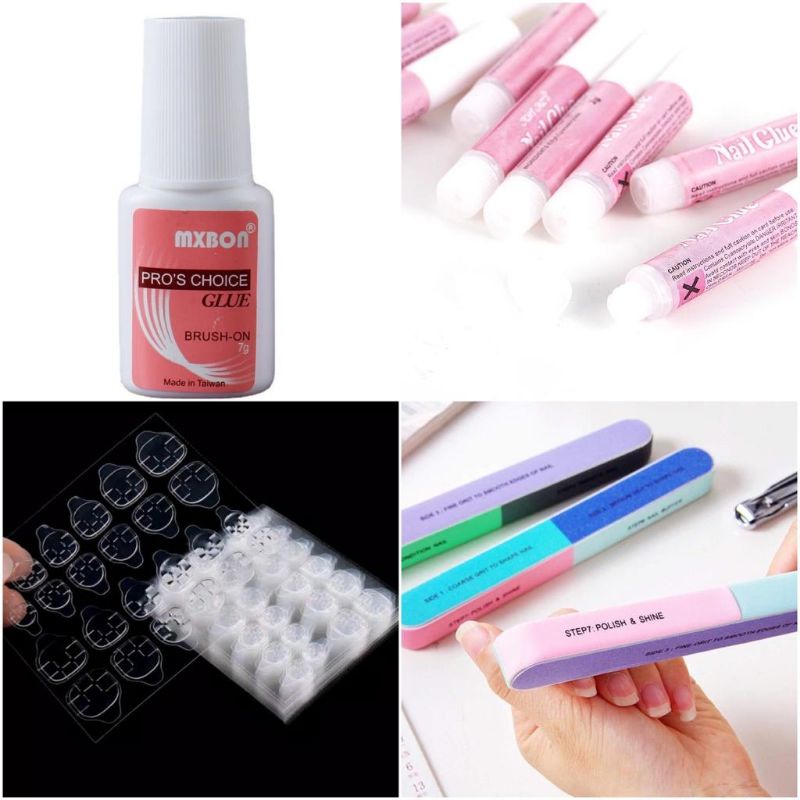 LEM MXBON ( Lem kuku palsu - Nail Glue - Fake nails glue - Lem kuku terkuat - Lem kuku original - Fa