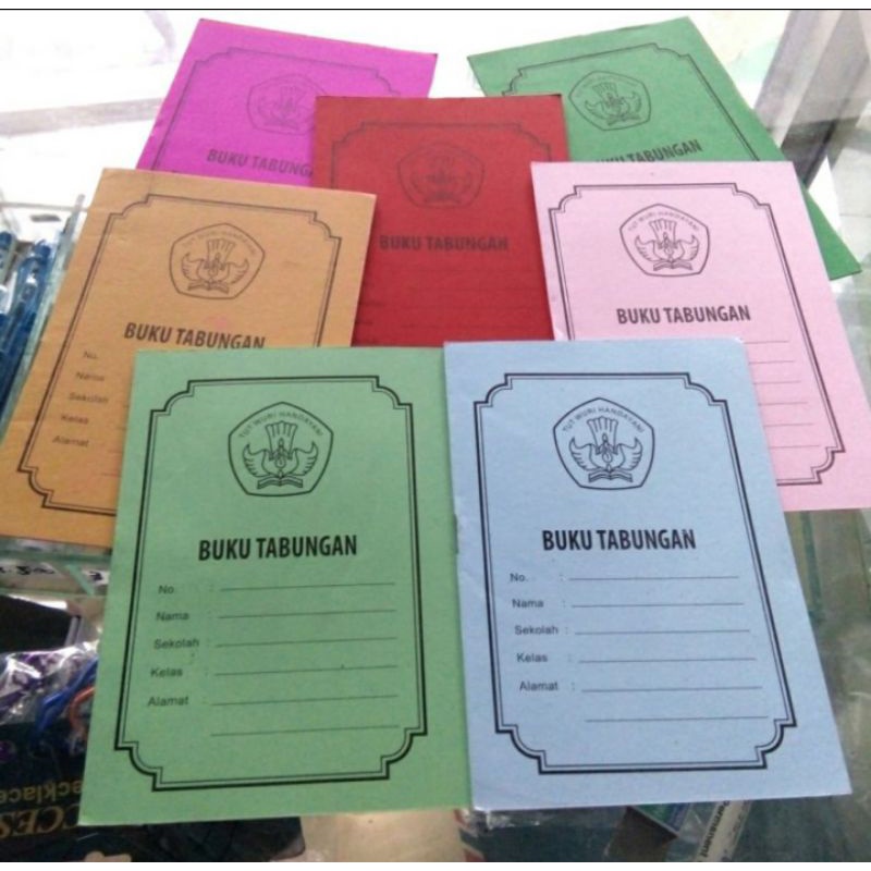 

BUKU TABUNGAN PAKET ISI 5 BUKU