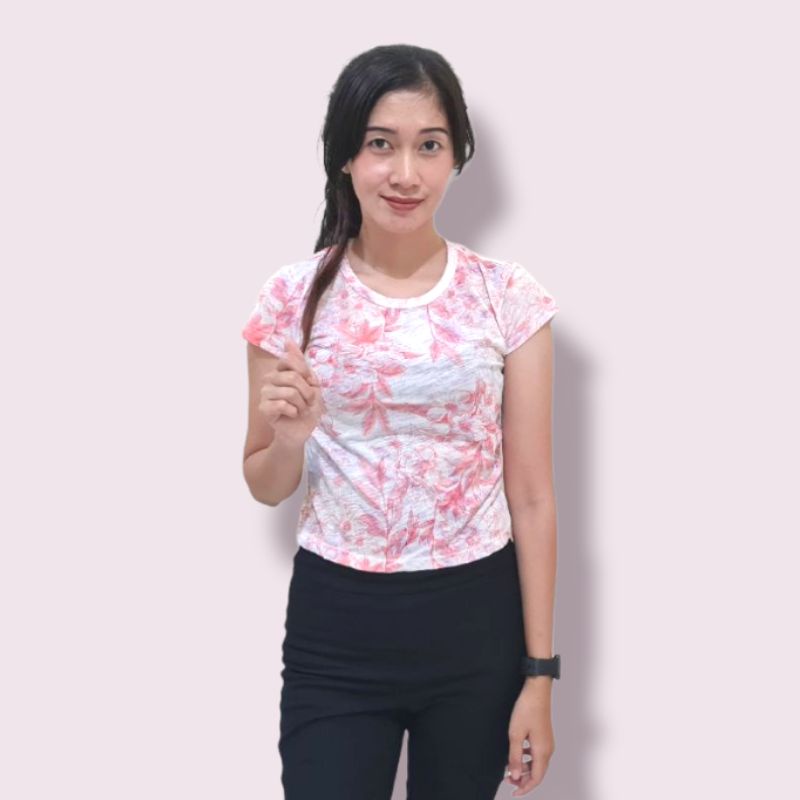 AEROPOSTALE - Kaos Wanita Lengan Pendek Original Premium Pakaian Branded Sisa Ekspor
