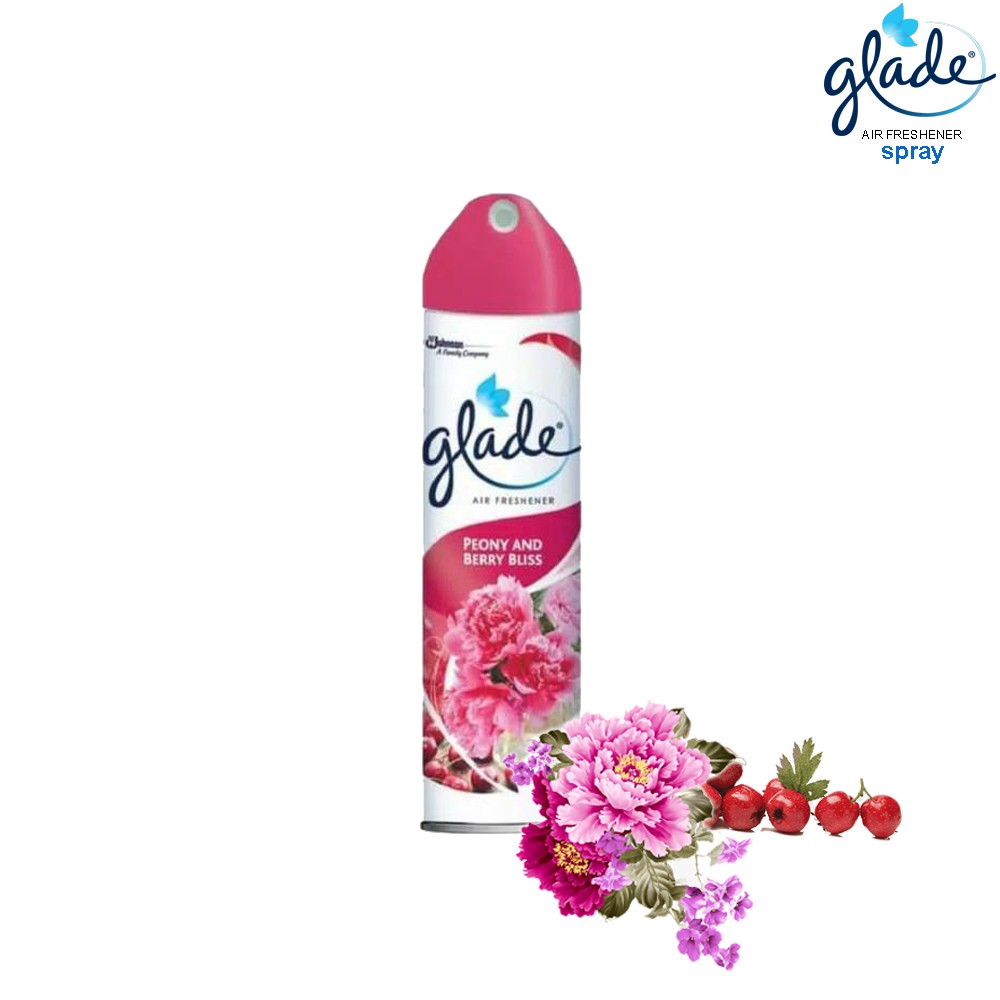 Glade Aerosol 350ml + 50ml / Pengharum Ruangan / Pengharum Mobil