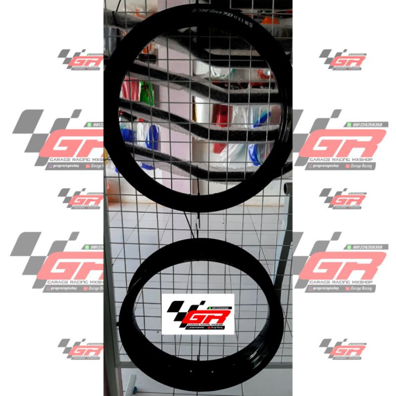 Velg Set Depan Belakang Supermoto 300 350 KLX CRF DT ROSSI