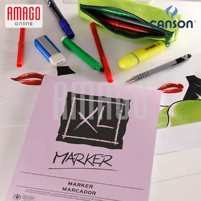 CANSON XL Marker - 100 sheets - A4 - 70g (Pad) - 200297236