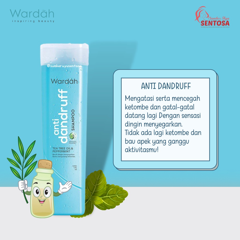 WARDAH SHAMPOO 170ML