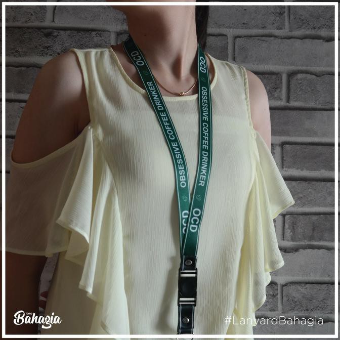 

Lanyard OCD (Obsessive Coffee Drinker) TERLARIS