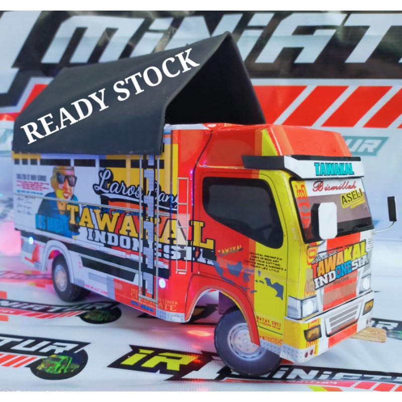  MINIATUR  TRUK  OLENG  PARAH BISA BELOK MINIATUR  TERMURAH 