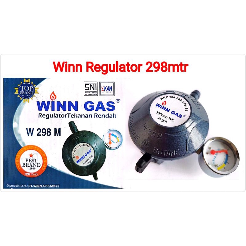 Winn Regulator Tekanan Rendah Meter 298M / Non Meter 298NM