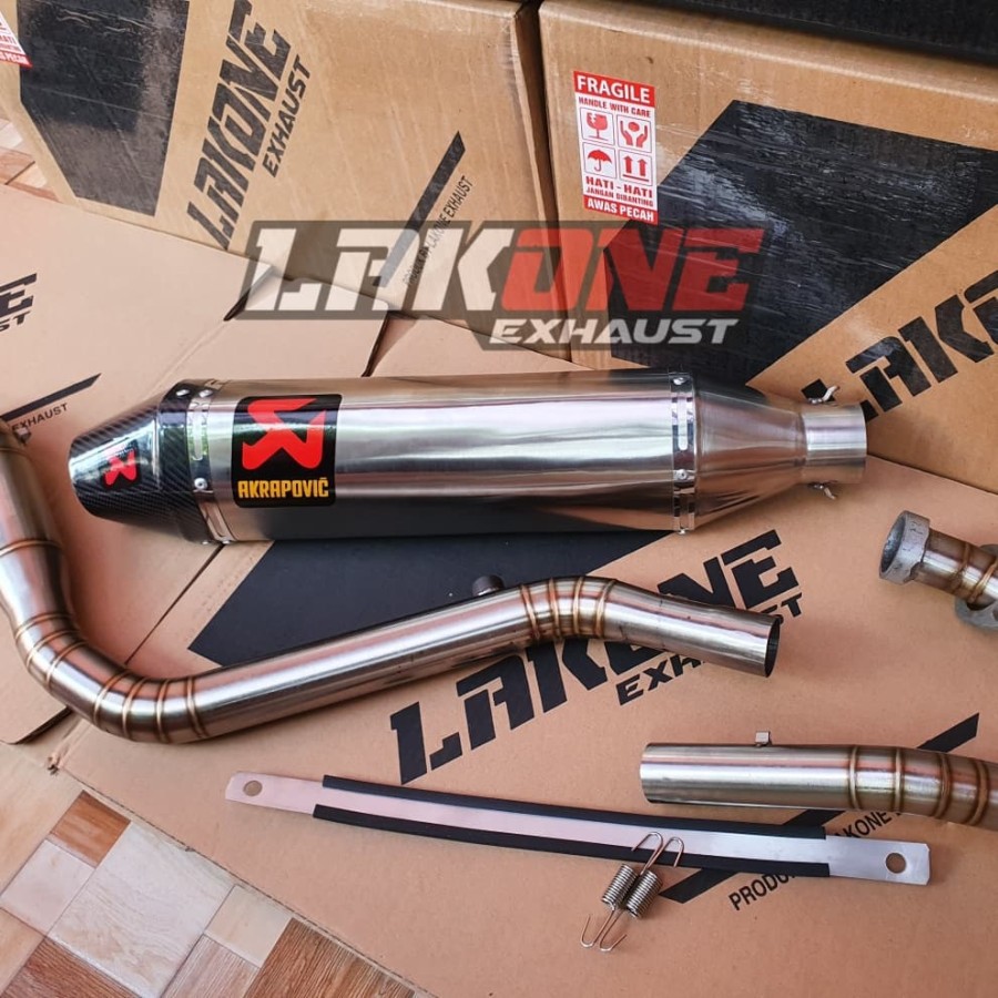KNALPOT RACING AKRAPOVIC HONDA CRF230 CRF 230F 250L 250 RALLY 250L C