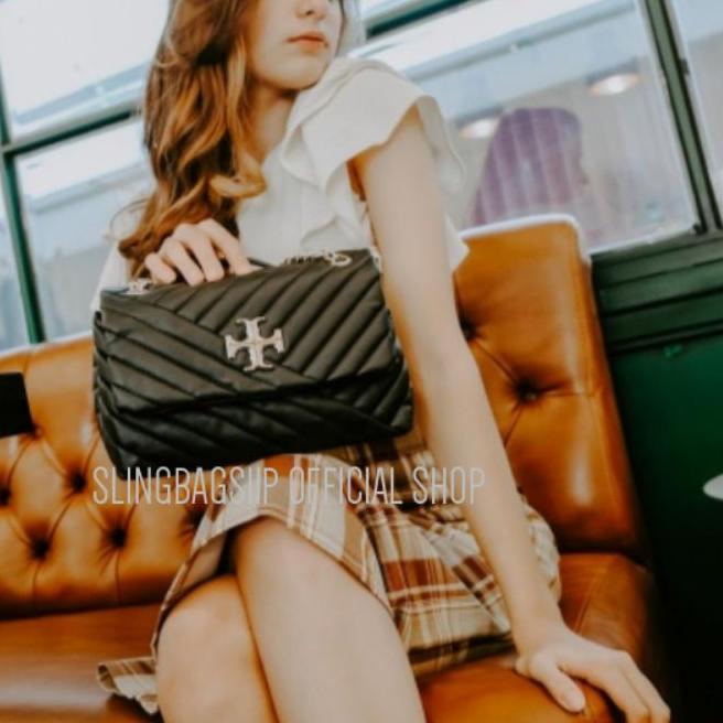 ★ Tas Selempang Wanita PREMIUM VIOLA BAG - Shoulder Bag Wanita Sling Bag Tali Rantai ✻